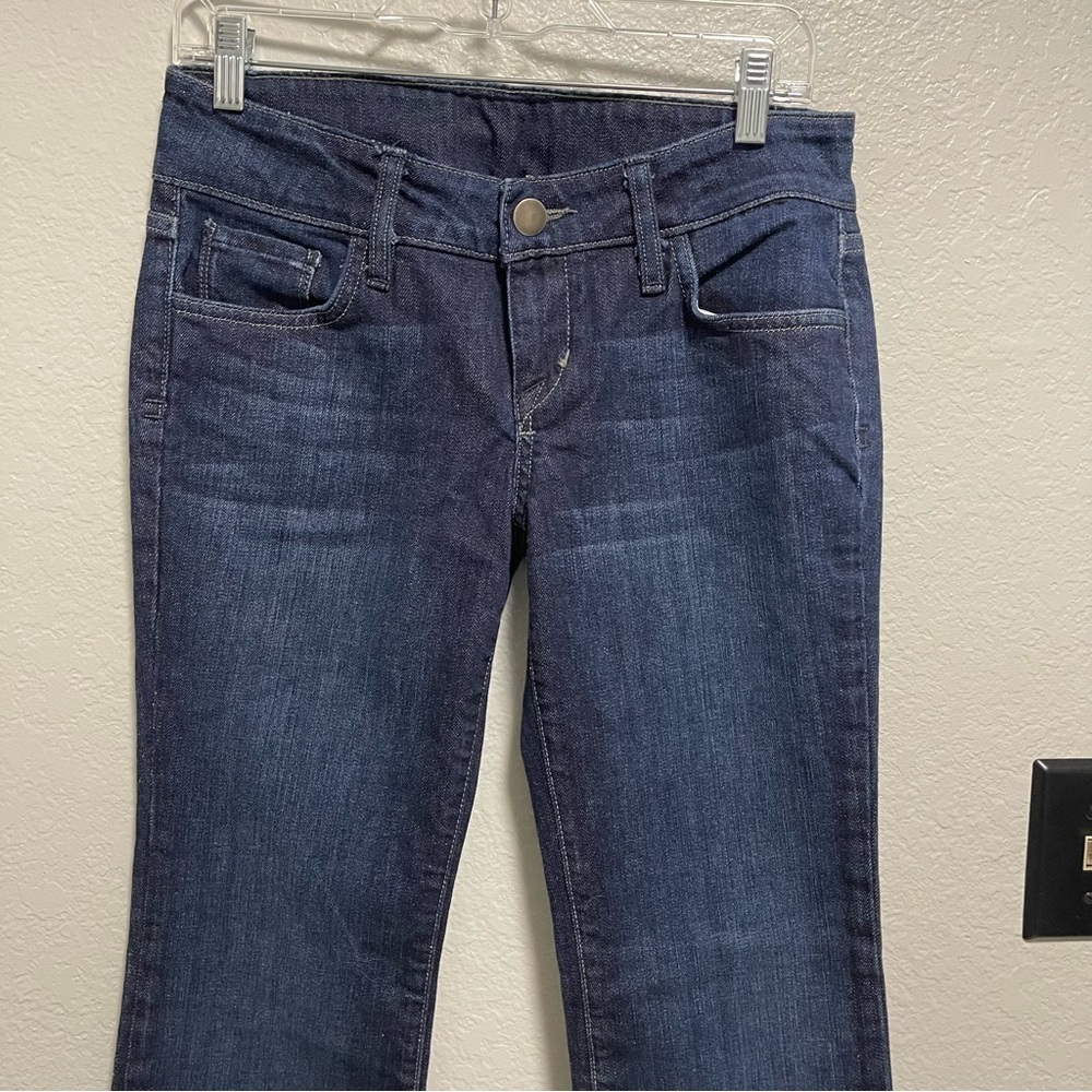 Anthropologie Freedom of Choice Dark Wash Boot Cut Denim Size 28 - Picture 2 of 5